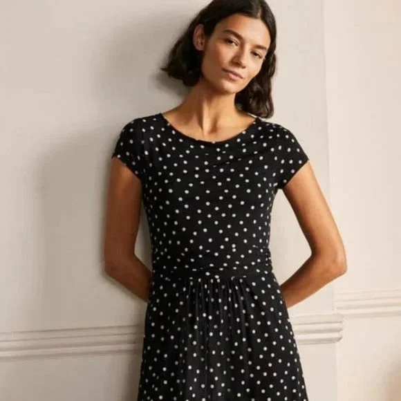 Boden Amelie Polka Dot Dress